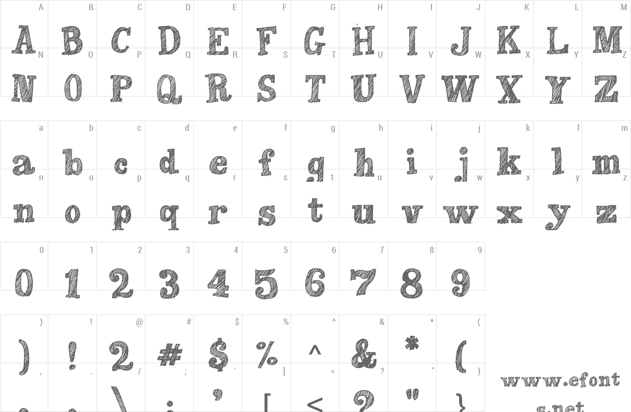 Font Peaches en Regalia preview